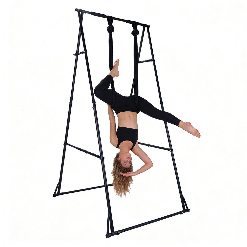 Foldable Free Standing Pull Up Bar Stand Adjustable Pull Up Station for Home Gym