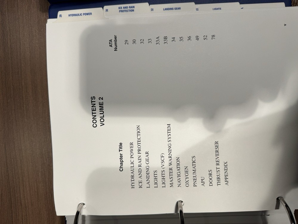 Gulfstream 3 Maintenance Training Manuals￼