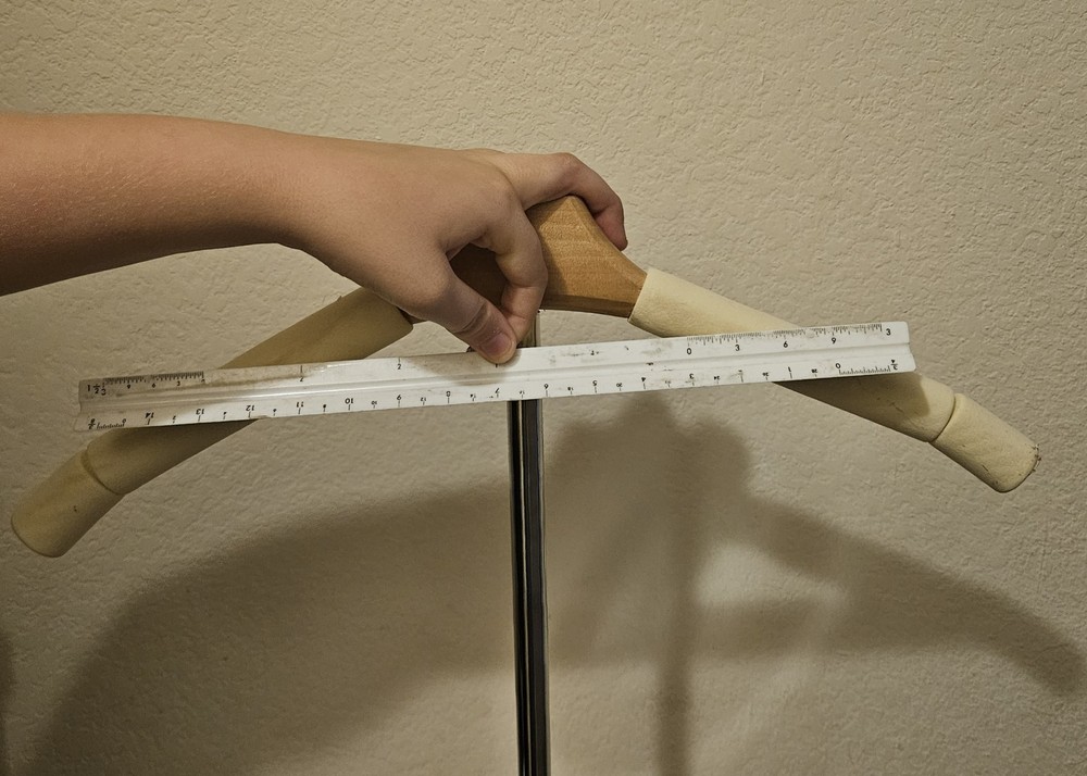 Adjustable Garment Display Stand for Retail Stores