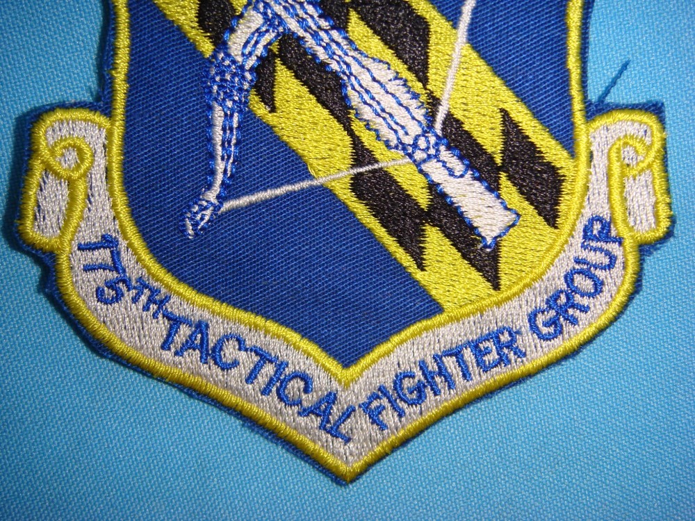 VIETNAM WAR PATCH, USAF 175th TACTICAL FIGHTER GROUP
