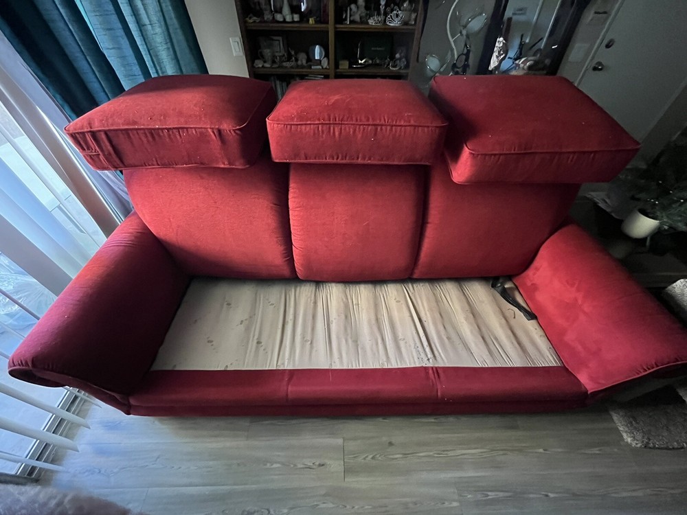 Red La-Z-Boy Sofa
