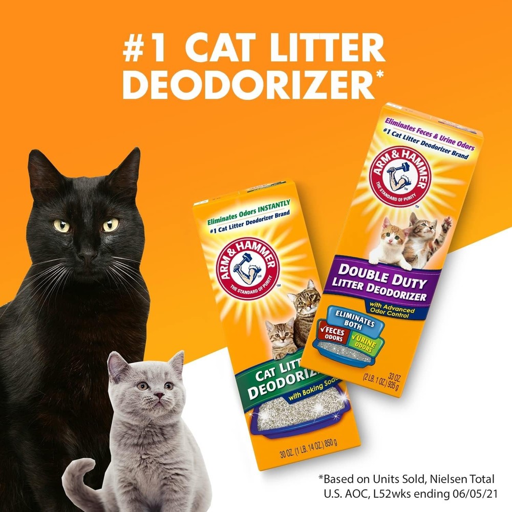 Cat Litter Deodorizer Double Duty, 30 oz, 6 Pack