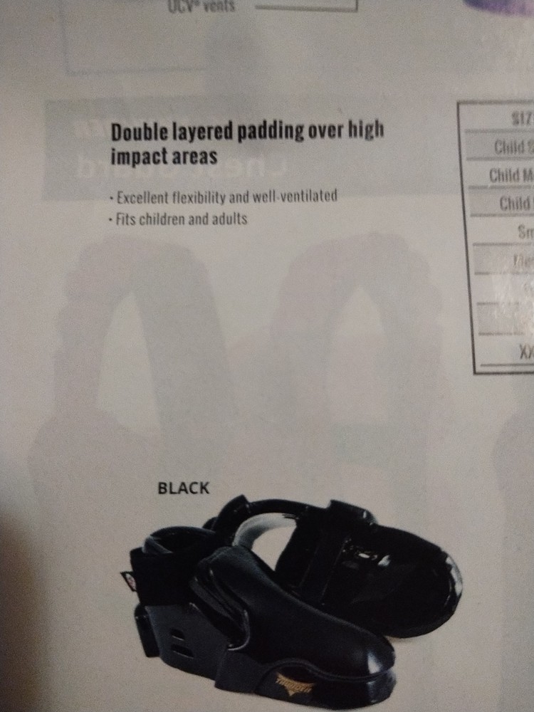 Proforce Thunder Sparring Footgear - Black - Size 13-14