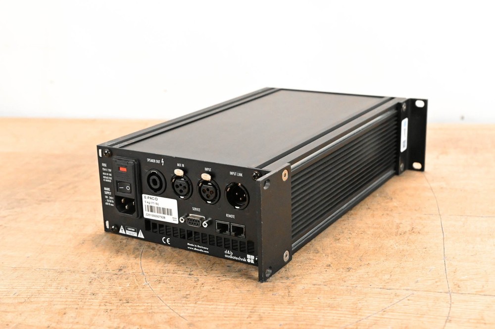 d&b audiotechnik E-PAC Single-Channel Power Amplifier Controller CG01V50