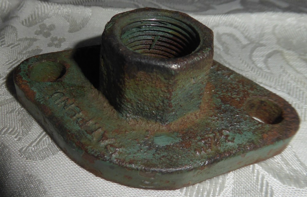Vintage Cast Iron Flange