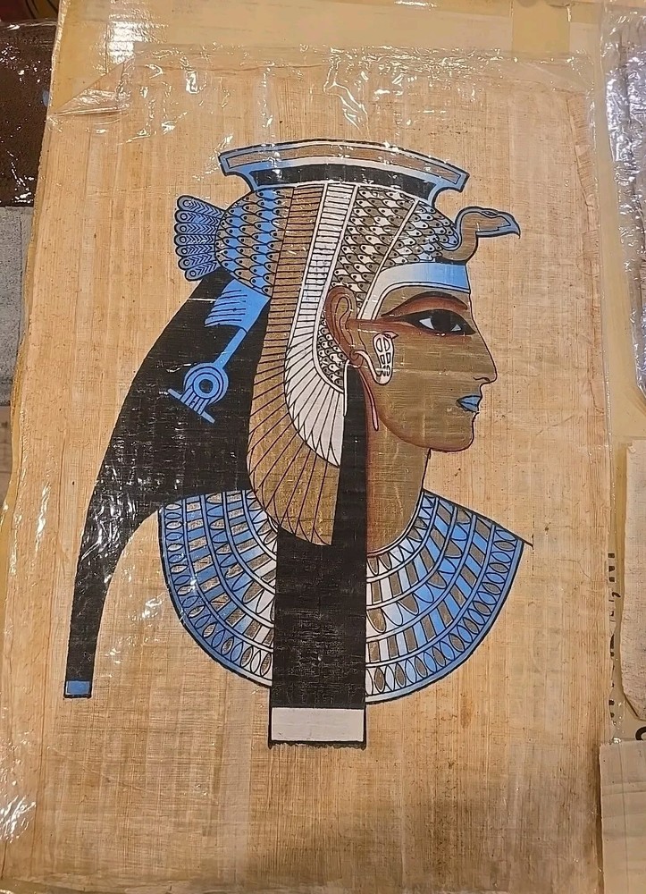  Hand painted Egyptian papyrus