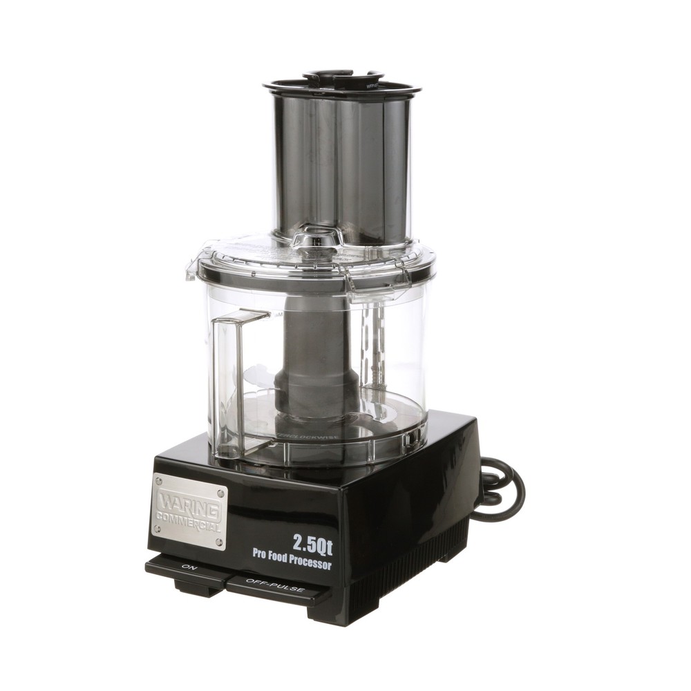 Waring WFP11S 2 1/2 qt 3/4 HP Continuous Feed Food Processor