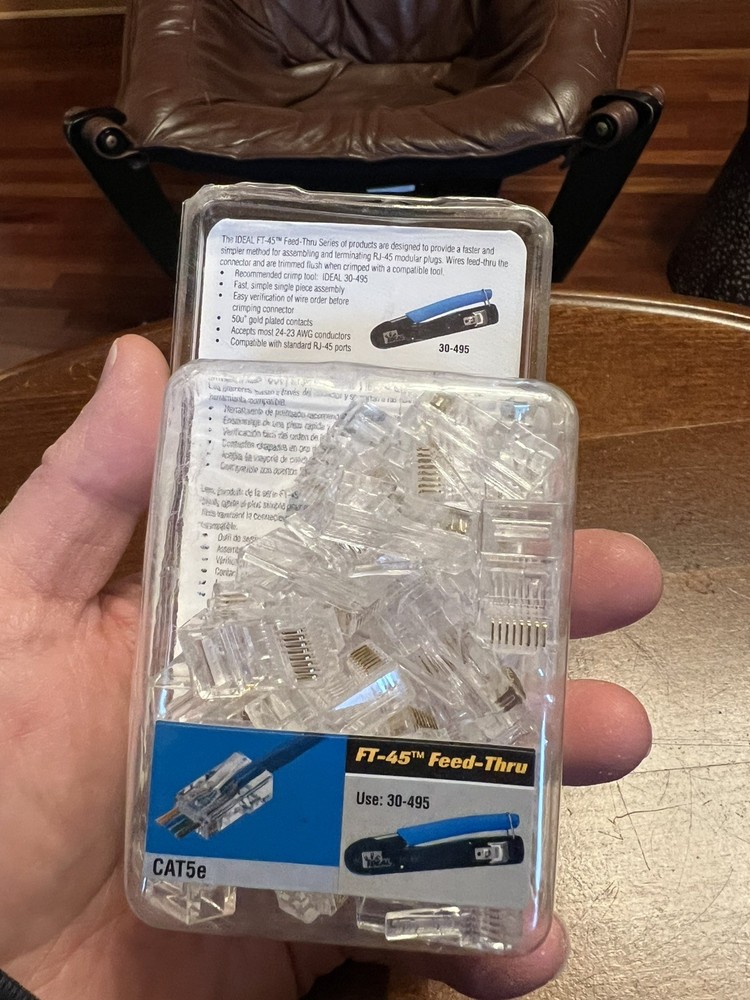 Home Network & Coax Tool Kit – Cable Tester, Compression Tool, F Connectors