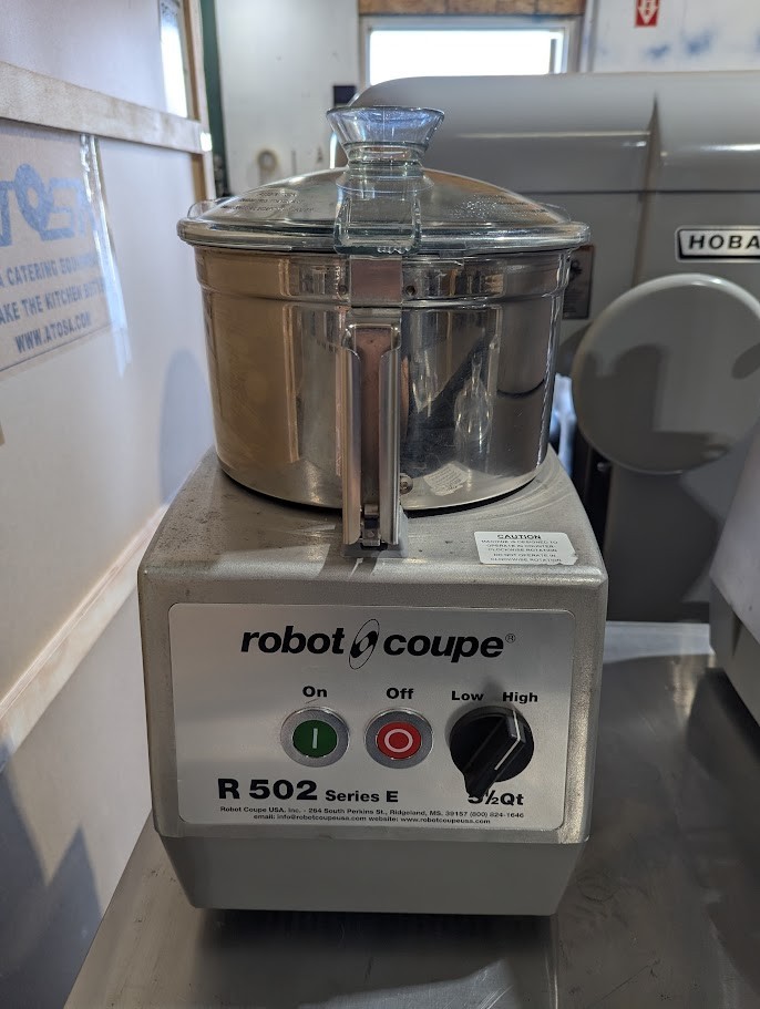 Robot Coupe R502 Combination Food Processor + Cutter Bowl, Attachments
