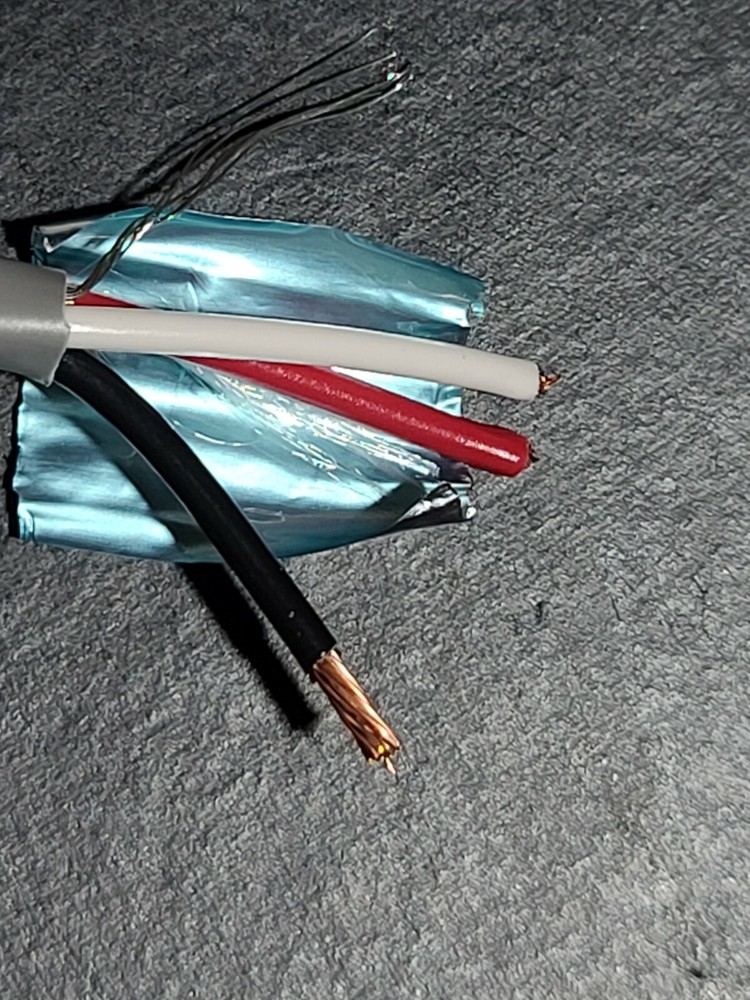 Advanced Digital 11403RSD 14/3C Shielded Riser Alarm/Communication Cable /50ft