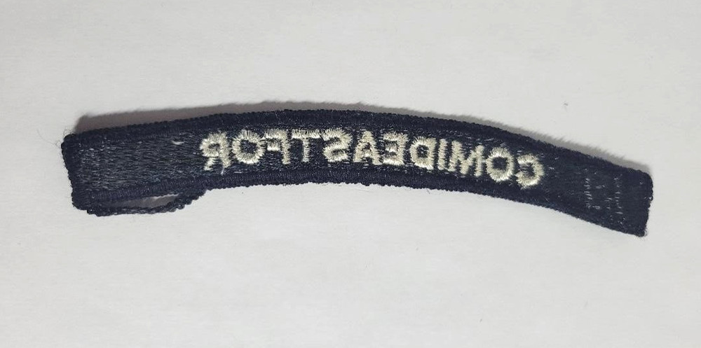 US Navy COMIDEASTFOR Commander Middle East Force Segment Patch