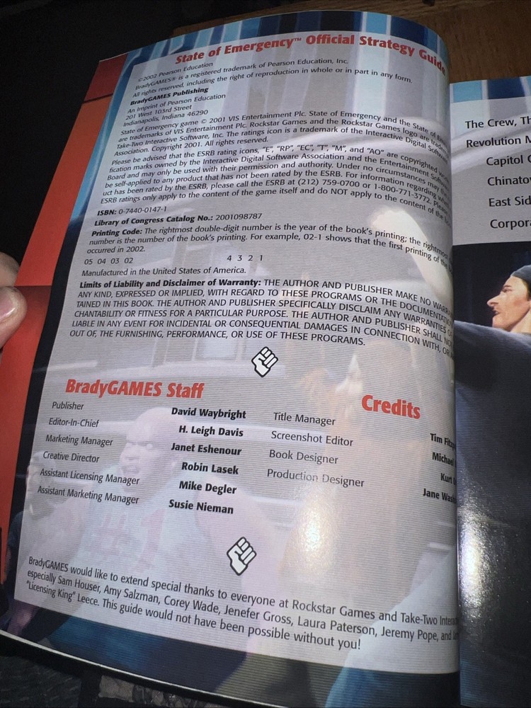 state of emergency Strategy Guide