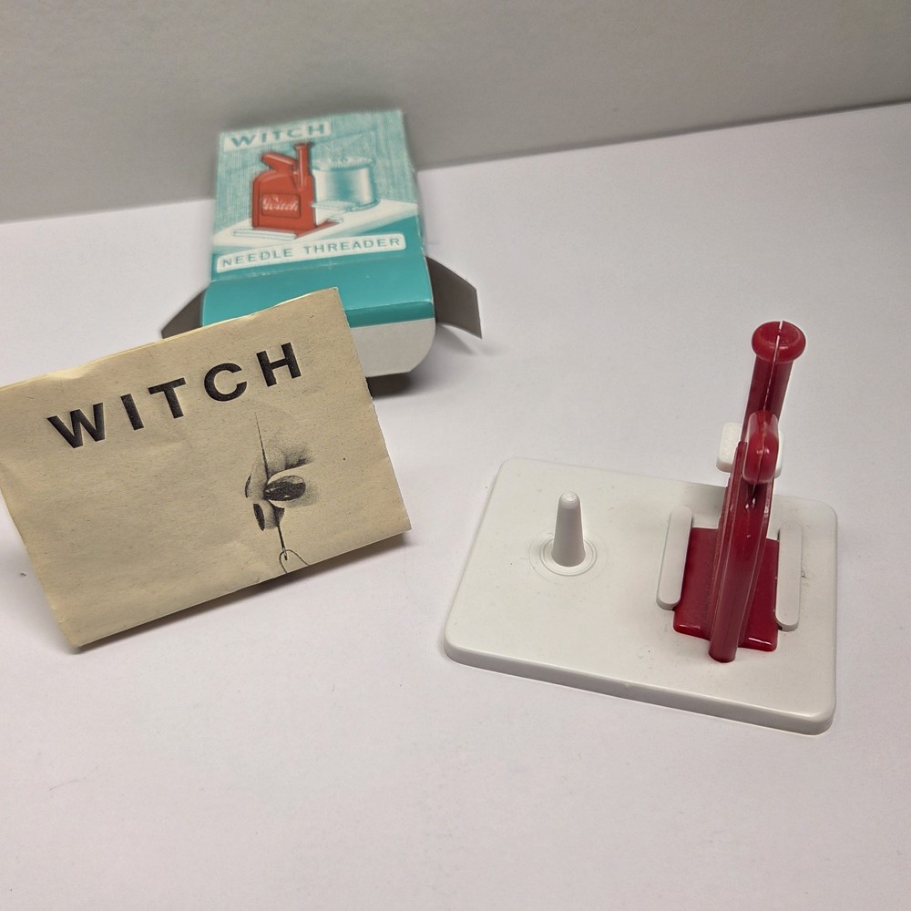 Vintage Witch Automatic Needle Threader w/ lnstructions Germany Open Box