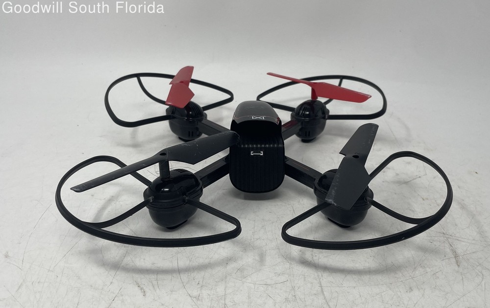 Sharper Image Mach X Black Video Streaming Camera Drone With Remote Not Tested