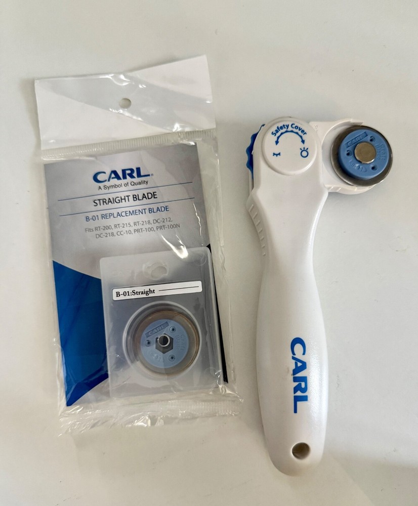 used CARL Adjustable Hand Held Rotary Trimmer/Replacement Blade