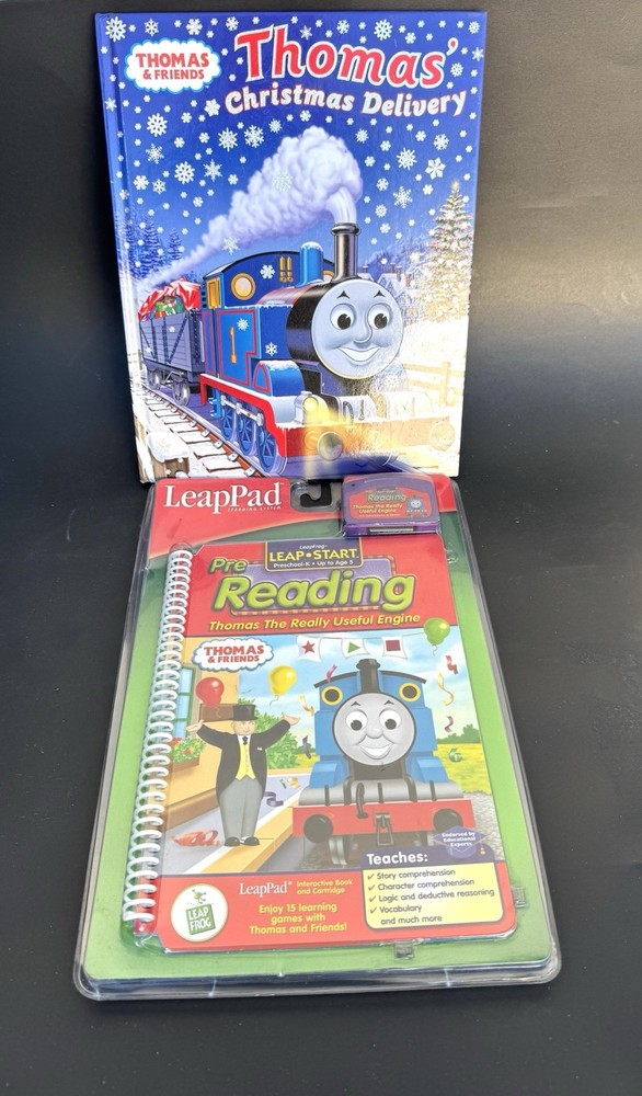 New LeapPad Thomas the Really Useful Engine Interactive Book Pre-K Reading