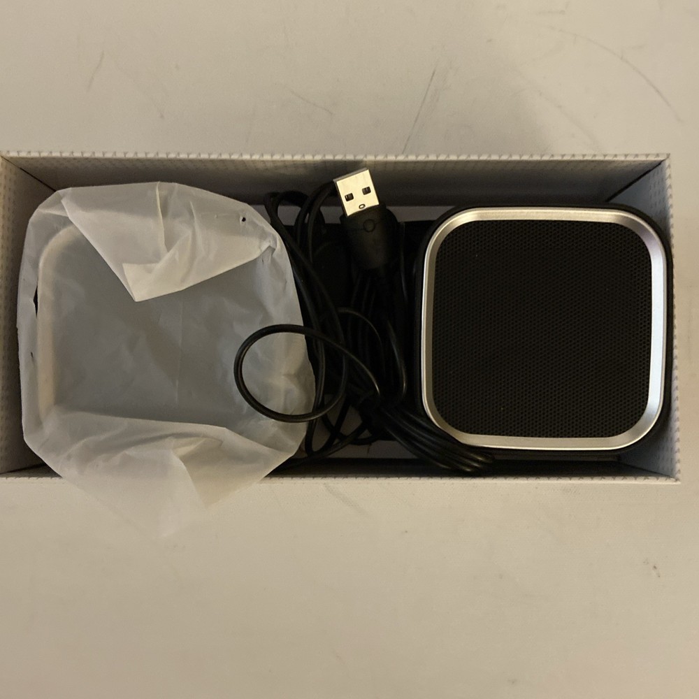 Computer Speakers for Desktop PC, Laptop, Mac, USB Powered, Small Wired 2.0