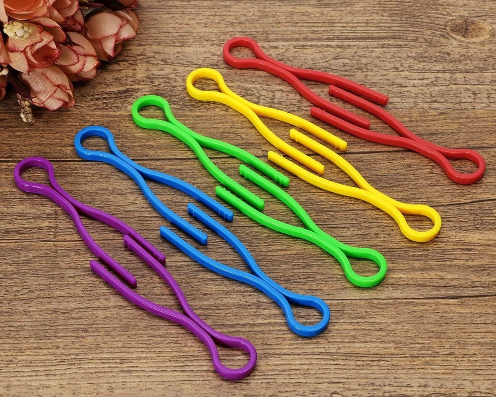 5 Colors Plastic Bobbin Thread Holders Thread Buddies Bobbin Clips Clamps for...