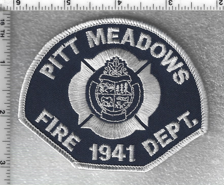 Pitt Meadows Fire Department  (British Columbia, Canada)  Shoulder Patch