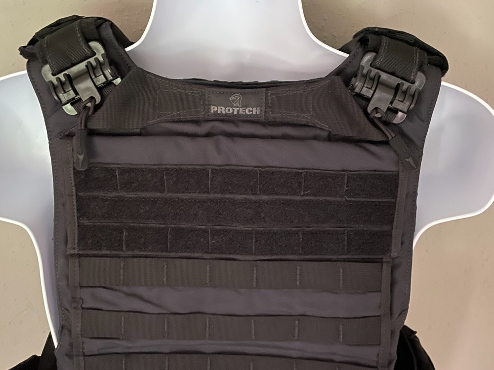 PROTECH Tactical Armor Carrier Medium Navy Molle First Spear Tubes