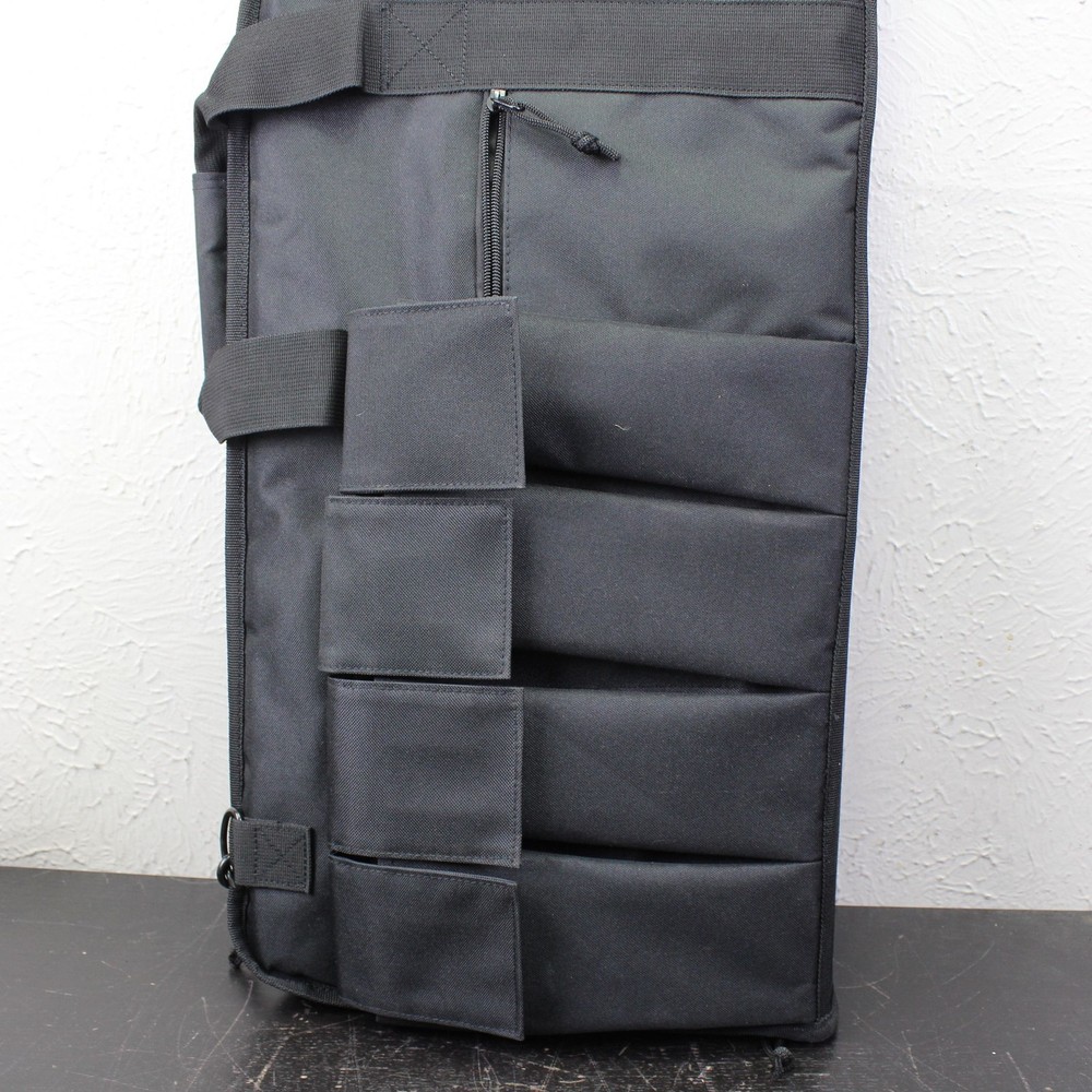 Cabelas MSR Long Gun Weapons Case W/ Side Pockets Black