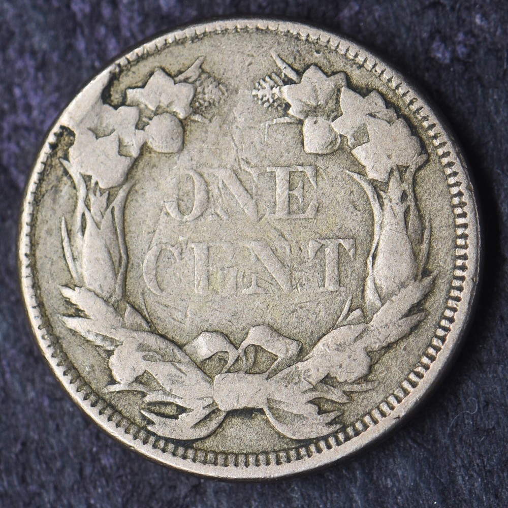1858 "Large Letters" Flying Eagle Cent - COINGIANTS -