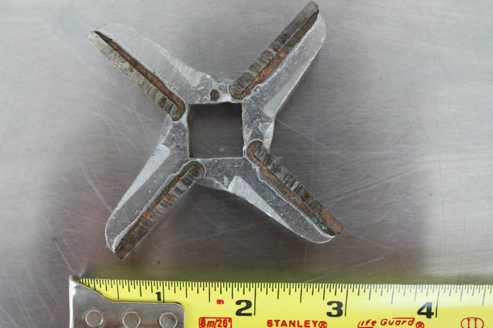 Vintage HOOK-EYE ANK Meat Grinder Blade