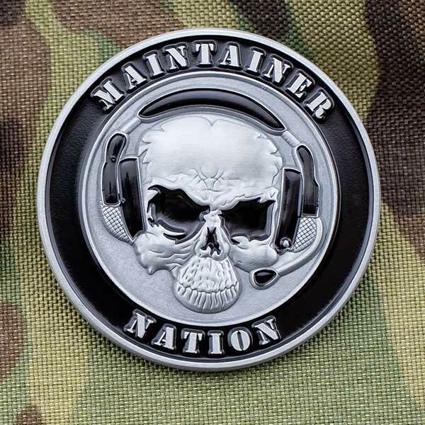 Maintainer Nation Challenge Coin