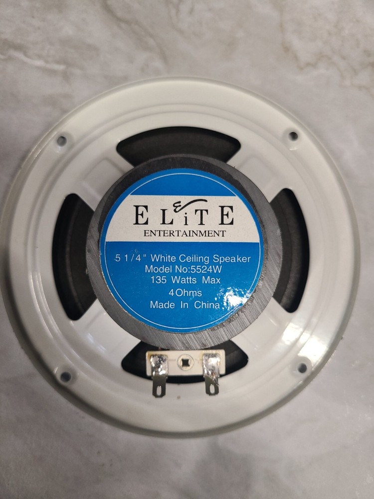 Interior 5.25 White Ceiling Speaker travel trailer/ RV