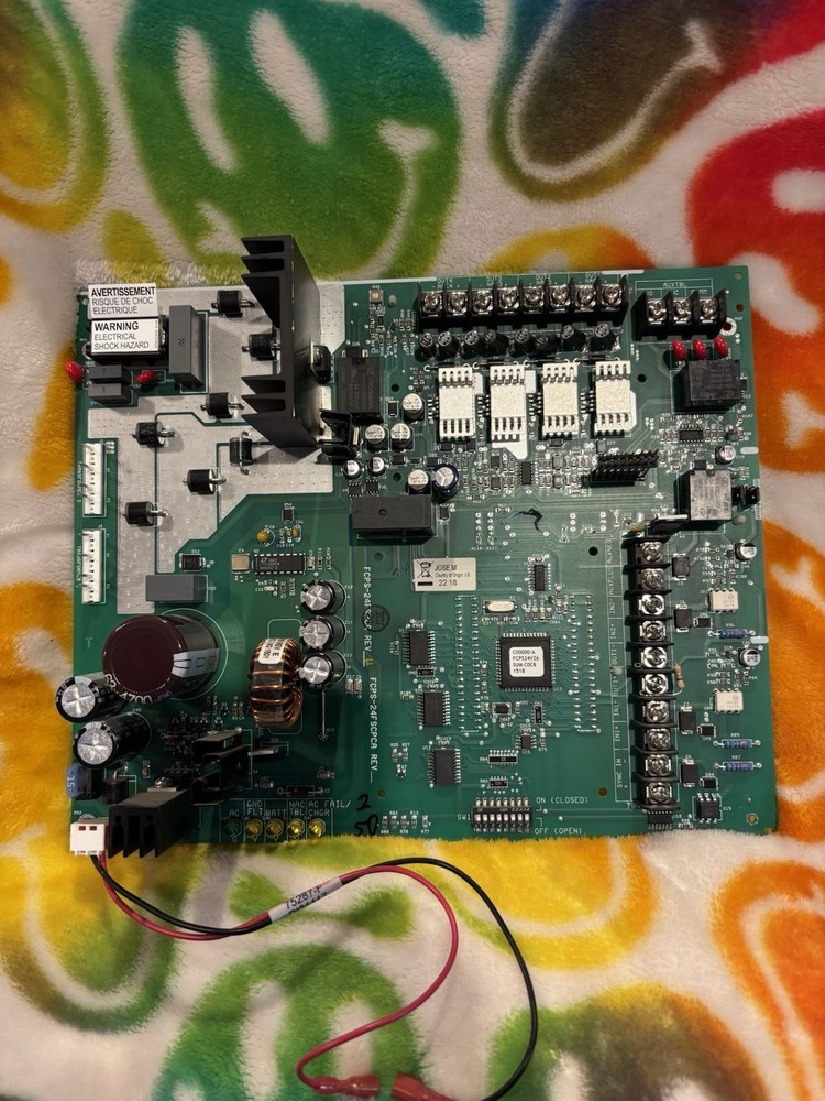 FCPS-24FSPCA Rev U Controller PCB Board Fully Tested