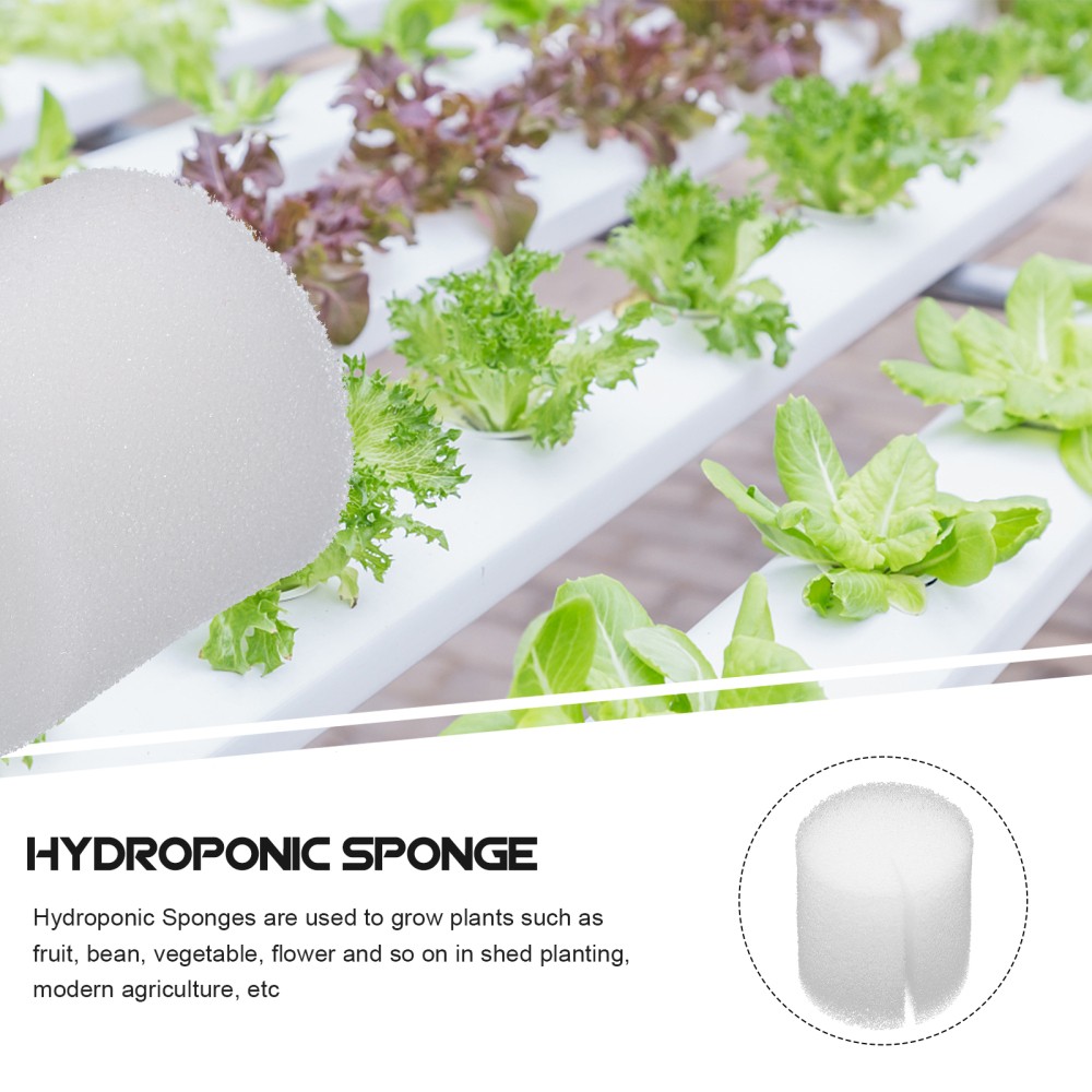 100Pcs Hydroponic Sponge Vegetables Cultivation System Gardening Tool