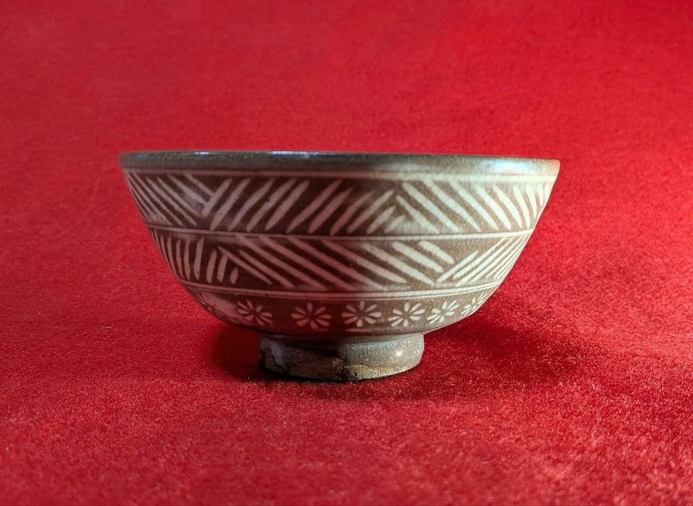 Tea Utensils Mishima hand