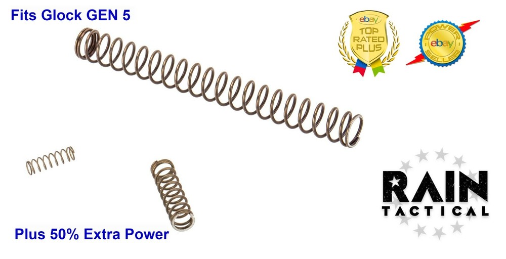 For Glock GEN 5 ISMI PRO Competition Trigger Spring Kit Plus 50% Extra Power