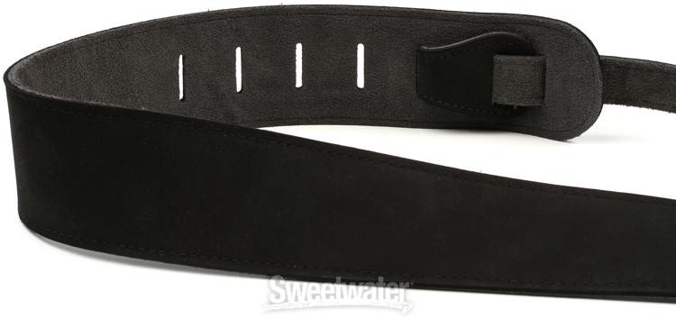 Taylor Gemstone Guitar Strap - Black 2.5"
