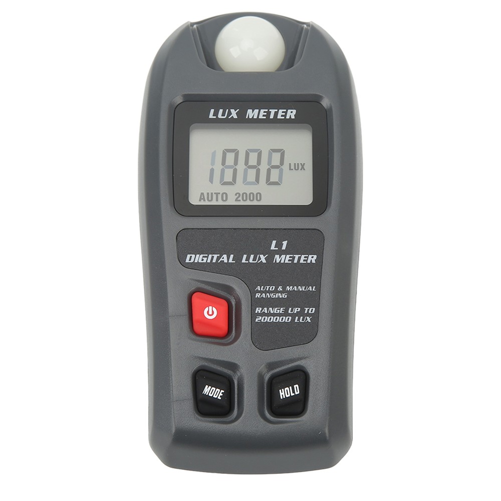 Digital Light Meter Illuminance Tester Luxmeter Illuminometer LCD Display SD0