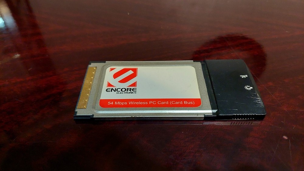 Encore 54 MBPS 802.11G Wireless LAN PC Card