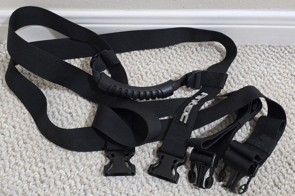 Antec Design Lanboard Desktop Computer Transport Dolly & Strap Plastic Black