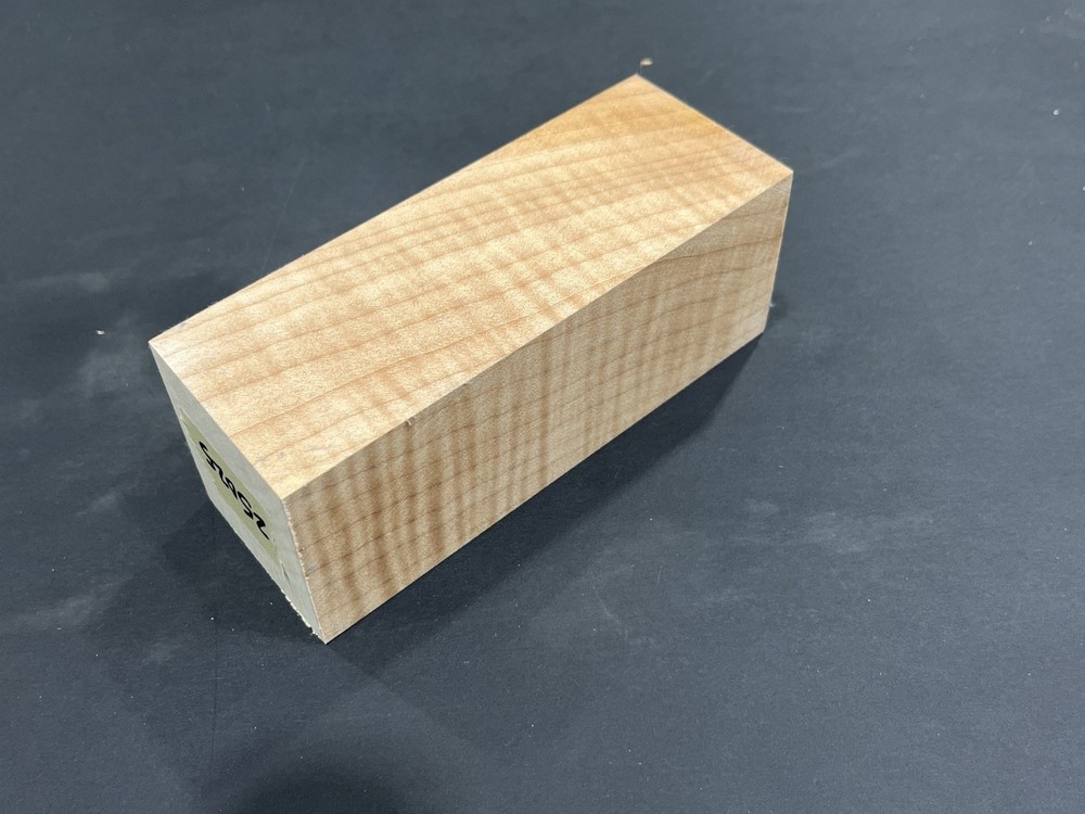 Figured Maple Block #25025