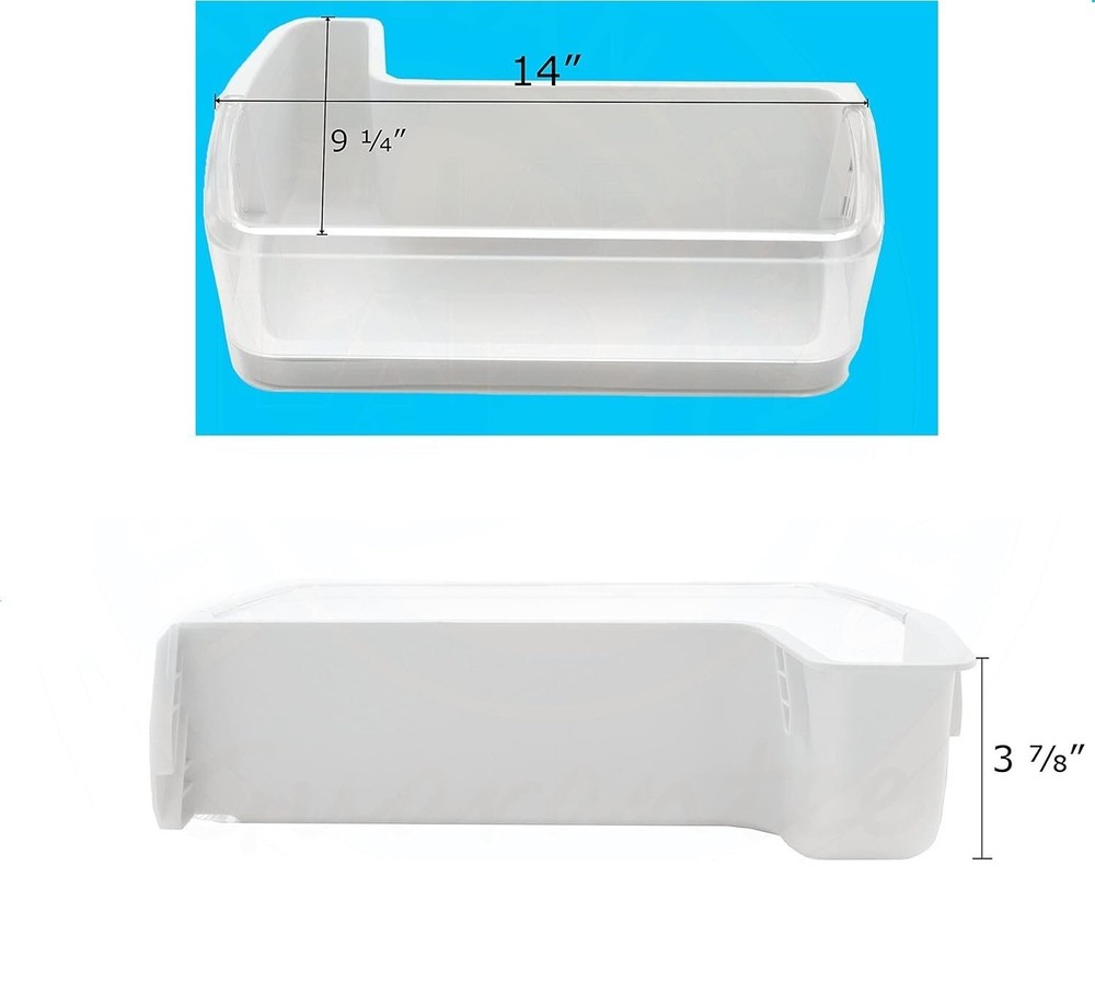 Left Bottom Door Bin Compatible with Samsung DA97-08400C DA97-08400A