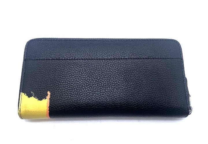 COACH Basquiat Black Long Wallet New