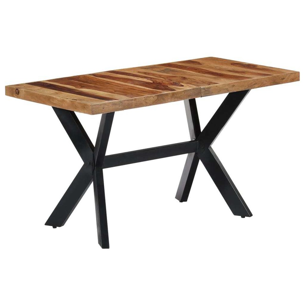 Dining Table Kitchen Table Dining Room Dinner Table Solid Mango Wood vidaXL