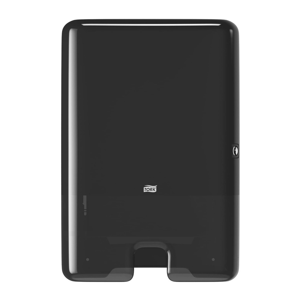 Xpress Multifold Hand Towel Dispenser Black H2, One-At-A-Time Dispensing, Elevat
