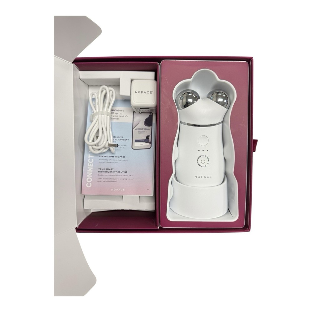 NUFACE TRINITY Limited Edition~Smart Advanced Facial Microcurrent- White New
