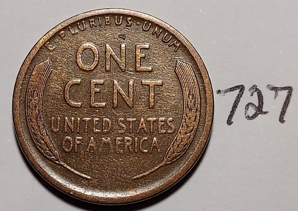 1921-S Lincoln Wheat Cent #727