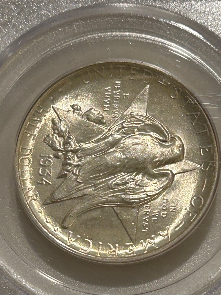 1934 P Texas Silver Half Dollar PCGS MS65 OGH
