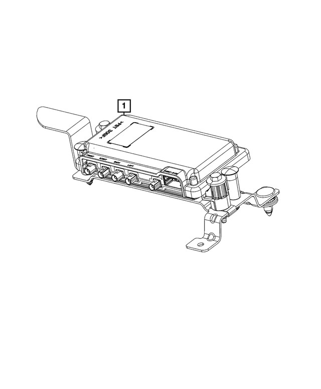 Genuine Mopar Surround Camera Processor Module 56029968AF