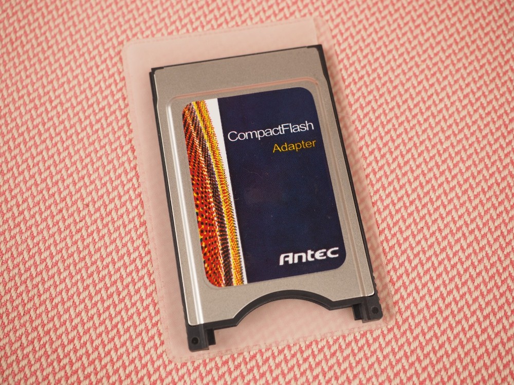 Antec PCMCIA CompactFlash Adapter PC Card Reader Compact Flash