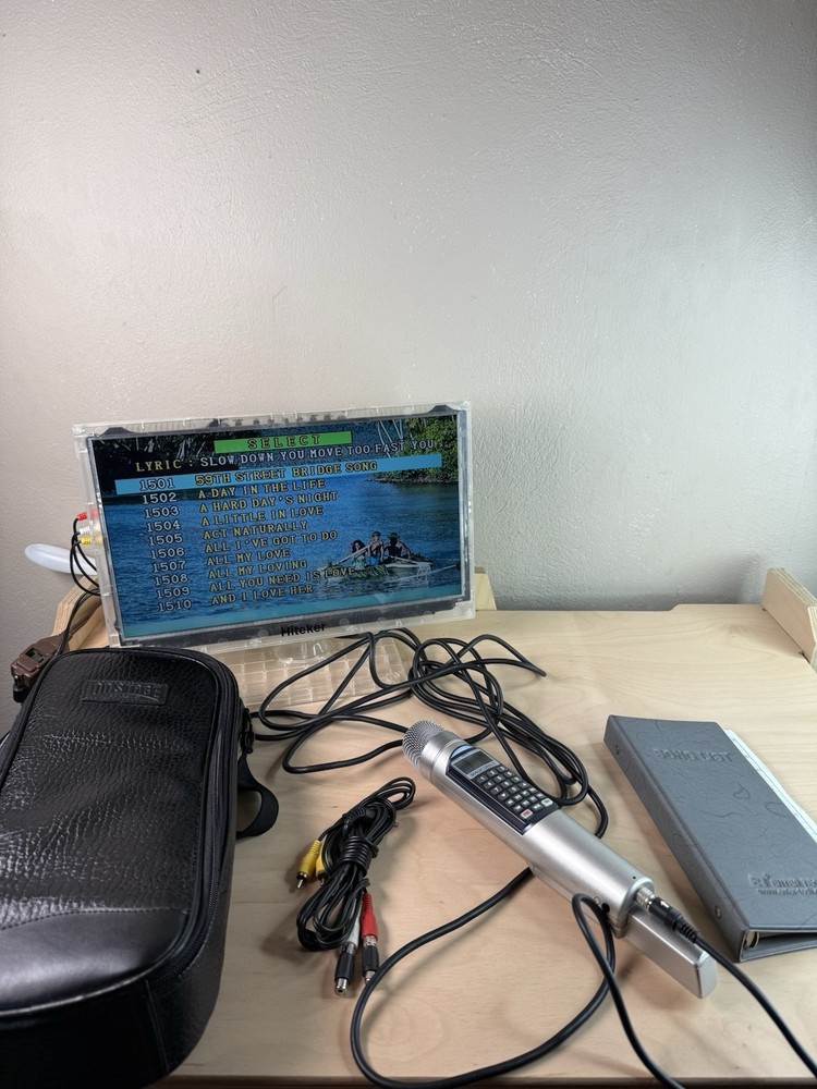 Magic Sing ii Enter Tech Karaoke Microphone Working