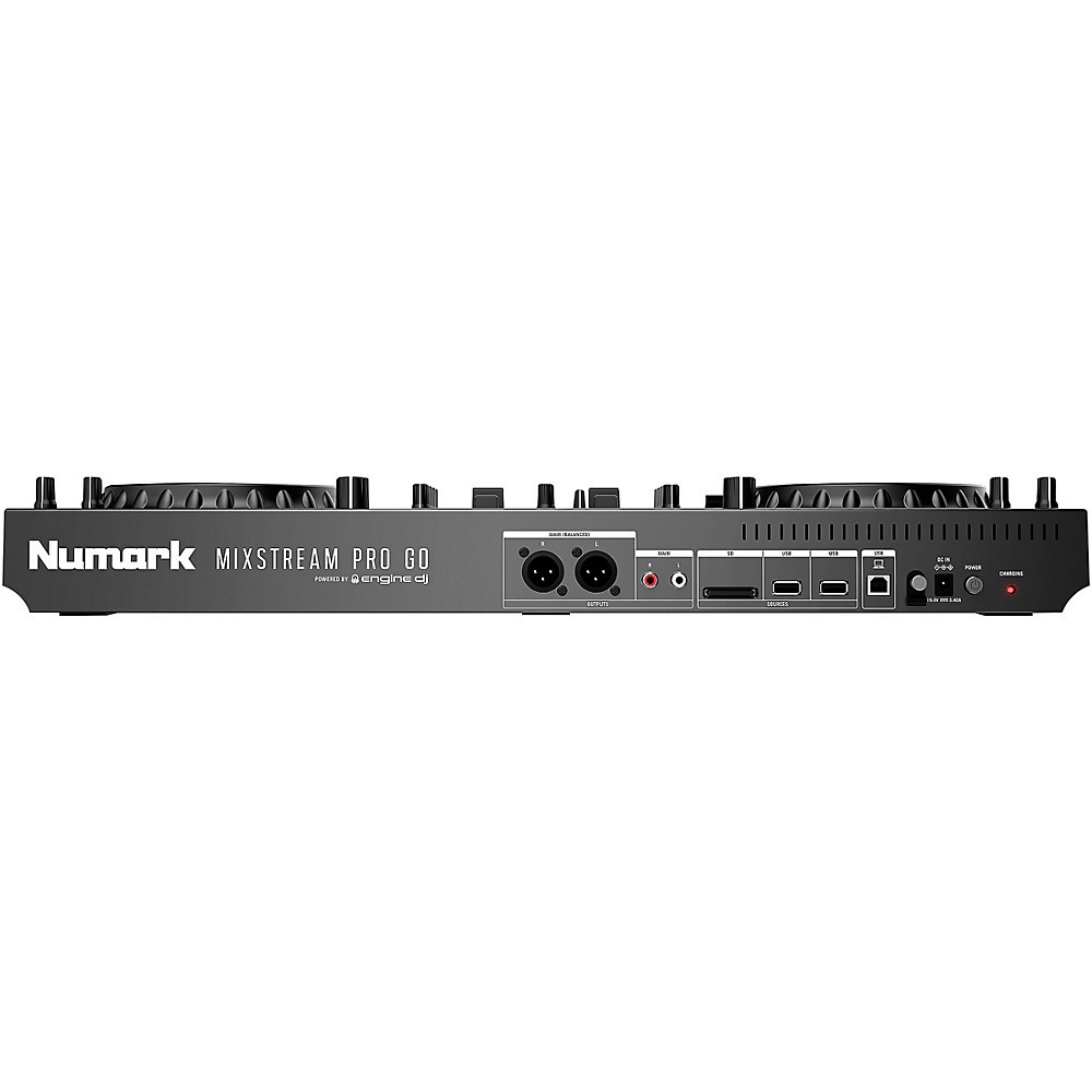 Numark Mixstream Pro Go Battery-Powered 2-Channel DJ Controller Refurbished