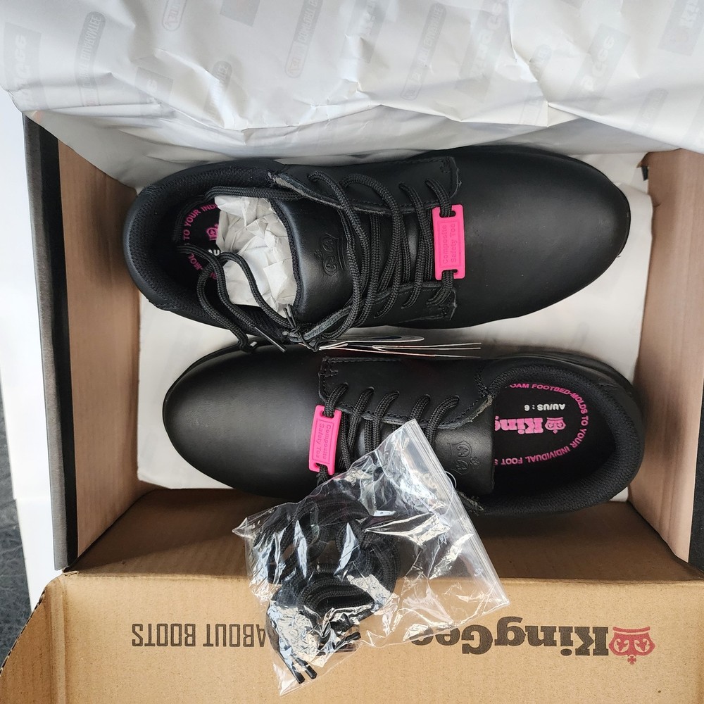 KingGee Comptec Safety Shoe Anti Static Composite Toe Src Slip Resistant